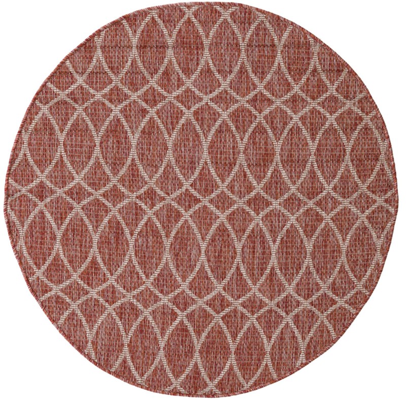 4' x 4' Atkins · Geometric Outdoor Rug