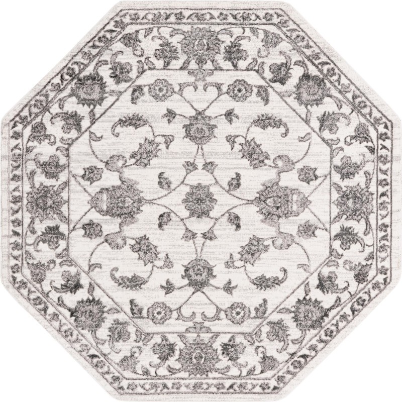 5' 3 x 5' 3 Sinclair · Border rug
