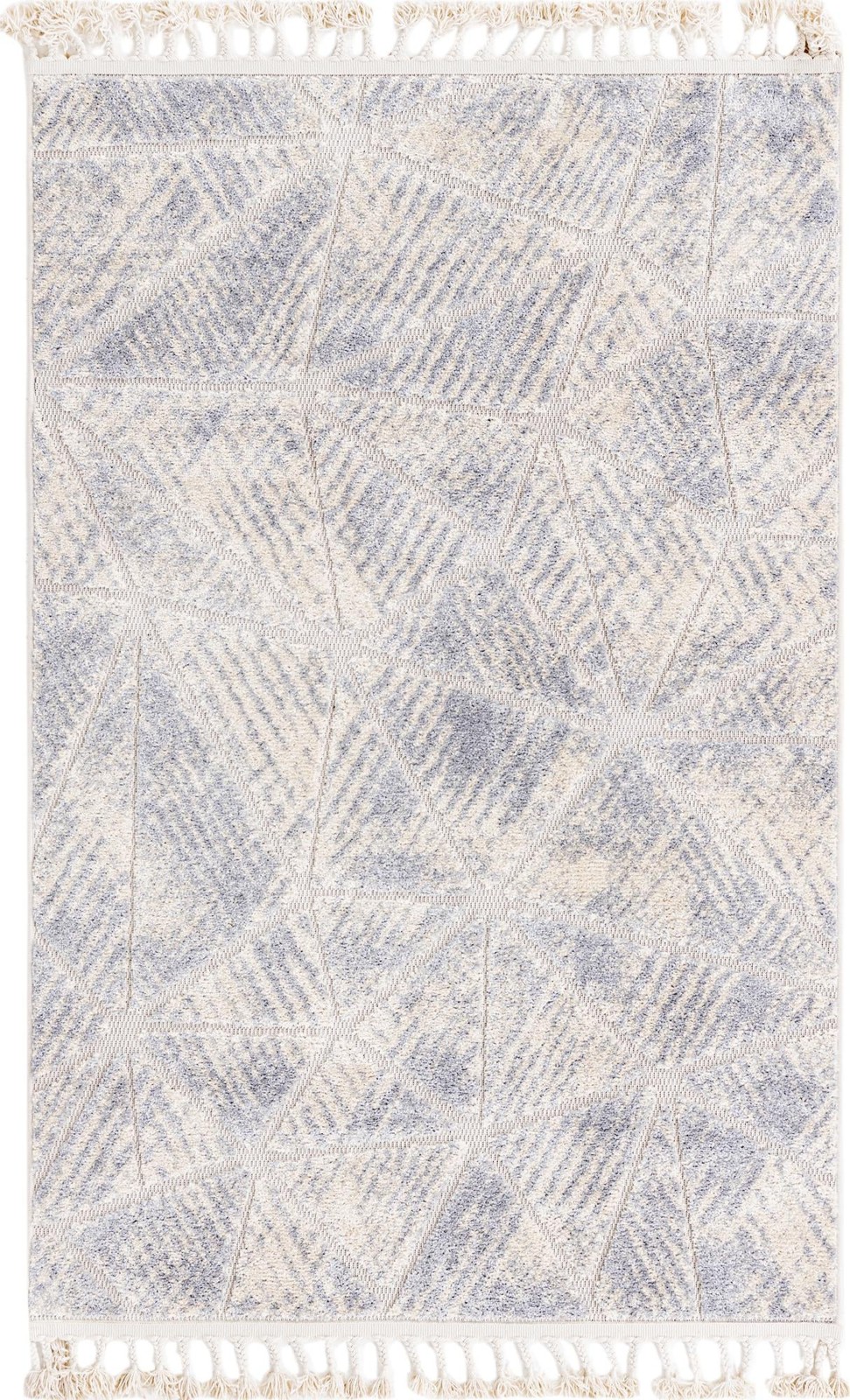 4' x 6' Skagway · Geometric rug, sandy beige