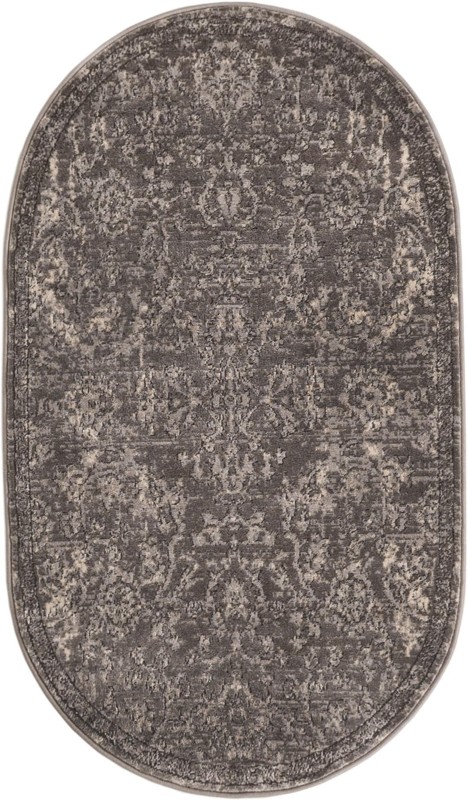 Lumley · Damask rug, gray