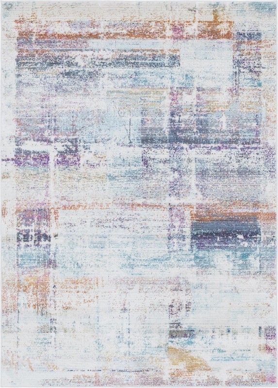 4' x 6' Leverett · Abstract rug, multi