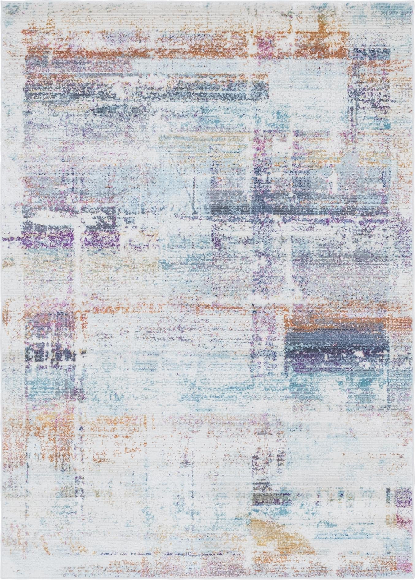 4' x 6' Leverett · Abstract rug, multi