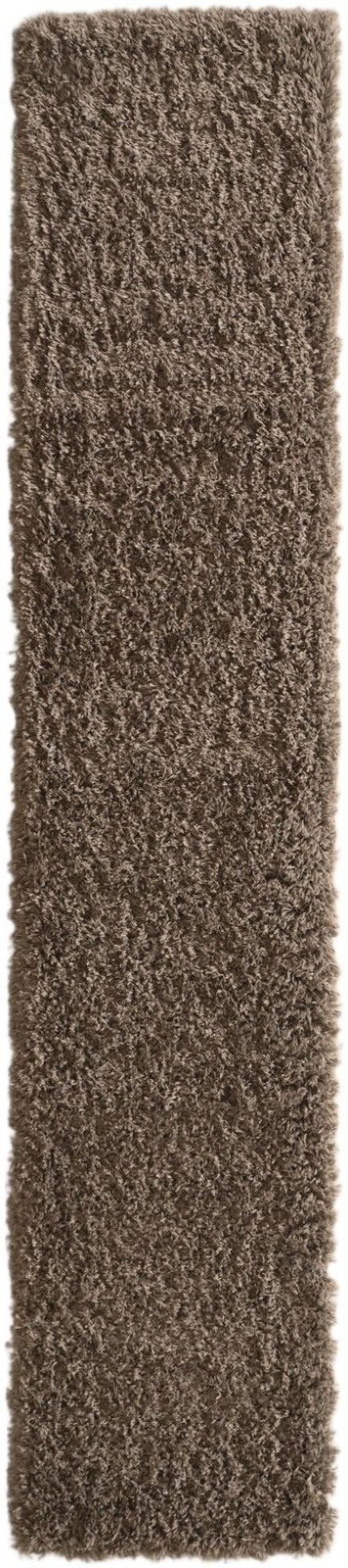 2' 7 x 12' Olympia · Solid shag rug, khaki