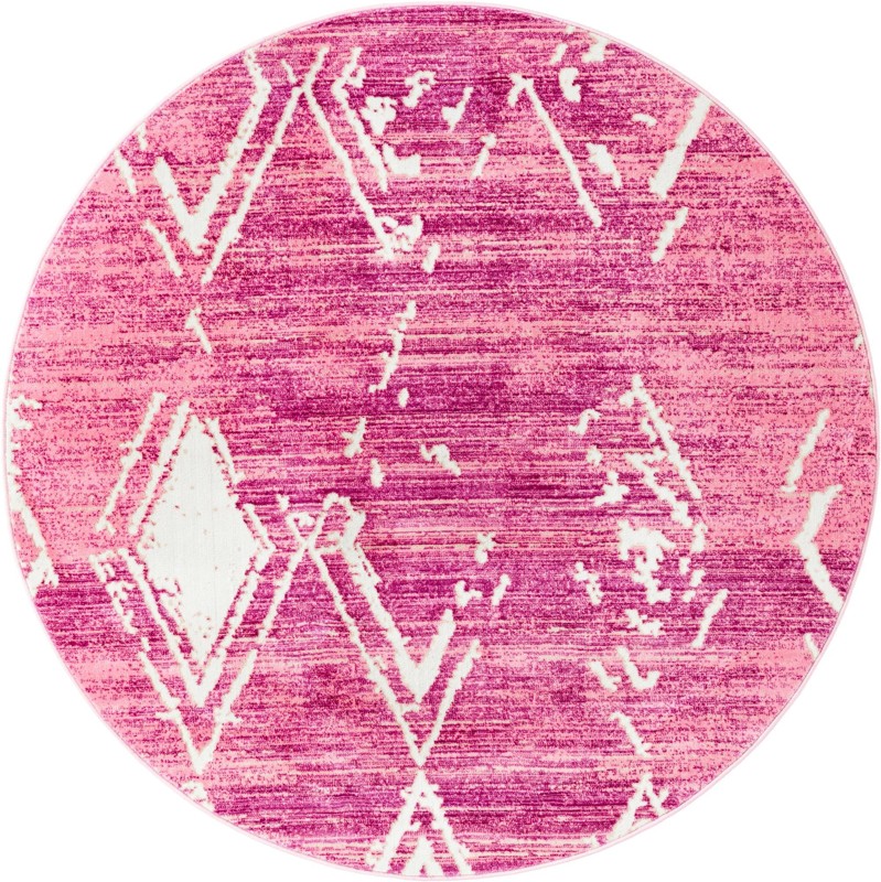 5' 3 x 5' 3 Sorrel · Diamond rug