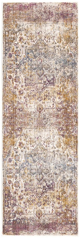 2' x 6' Denver · Medallion rug, multi