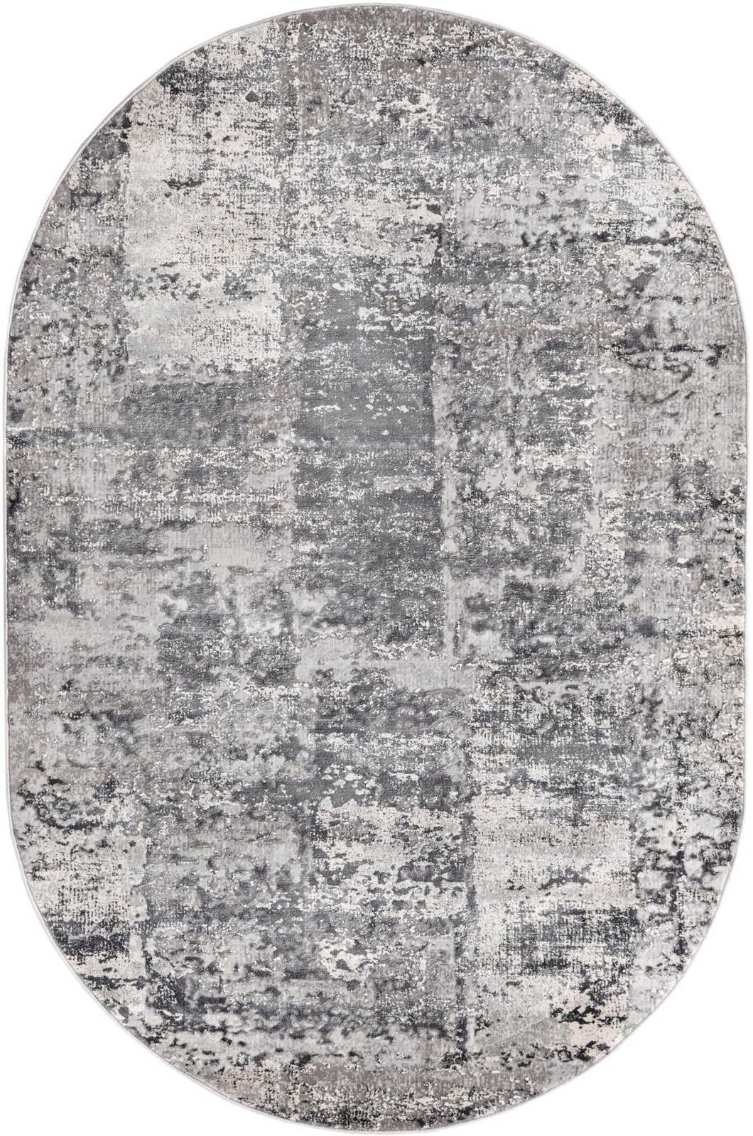 5' 3 x 8' Evanston · Abstract rug, gray
