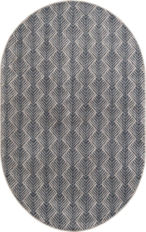 Riverbend · Chevron rug, harbor blue