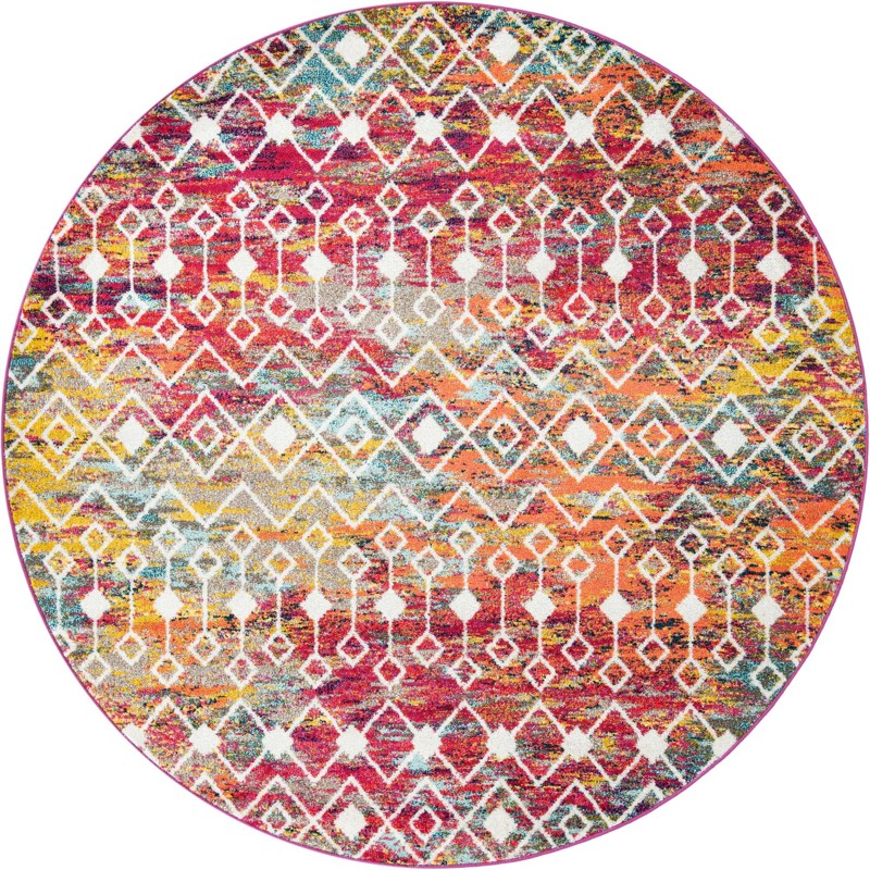 Boswell · Chevron rug, multi