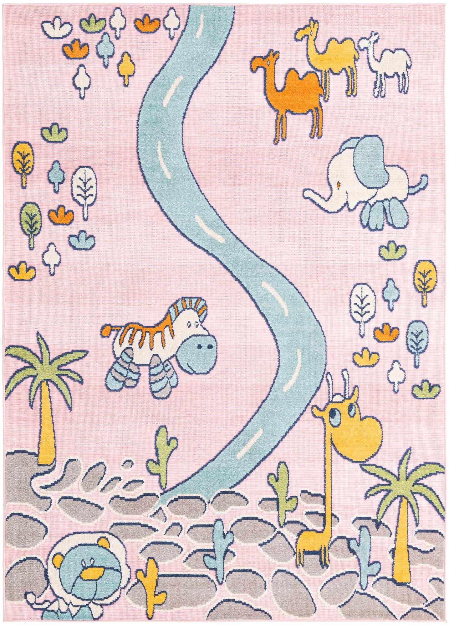 5' 3 x 7' 7 Easton · Floral / botanical Outdoor Rug