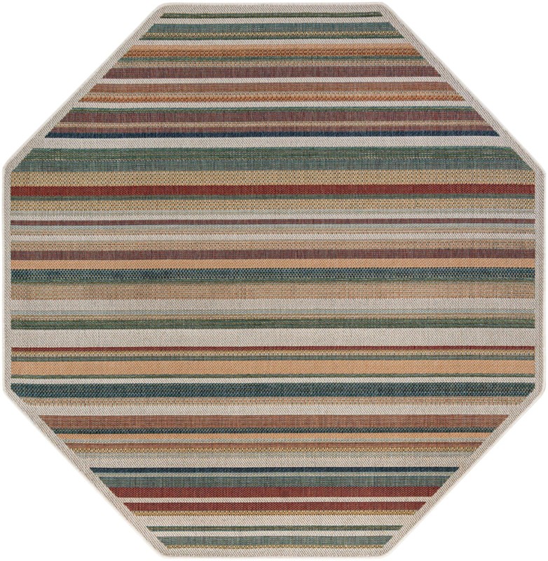 McBride · Striped Outdoor Rug, multi