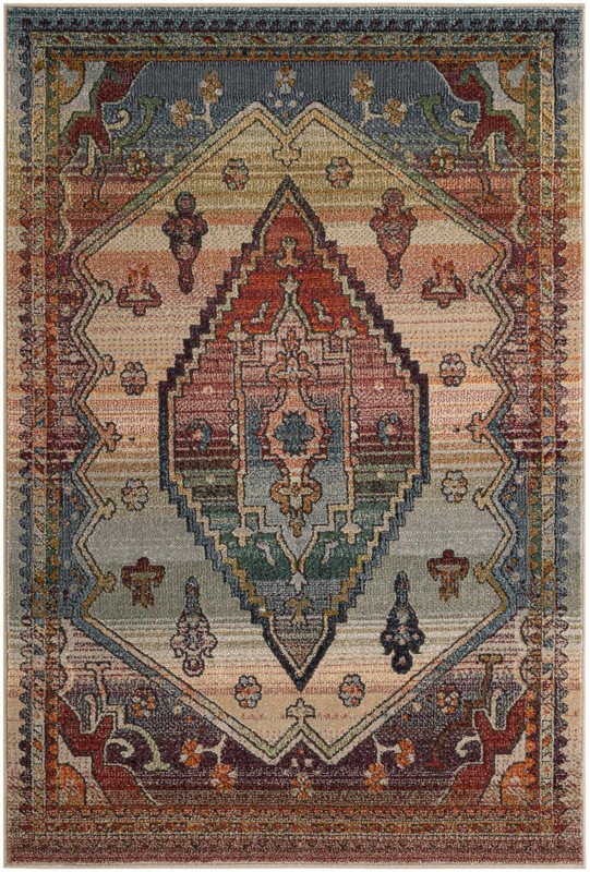 Truckee · Border rug, multi