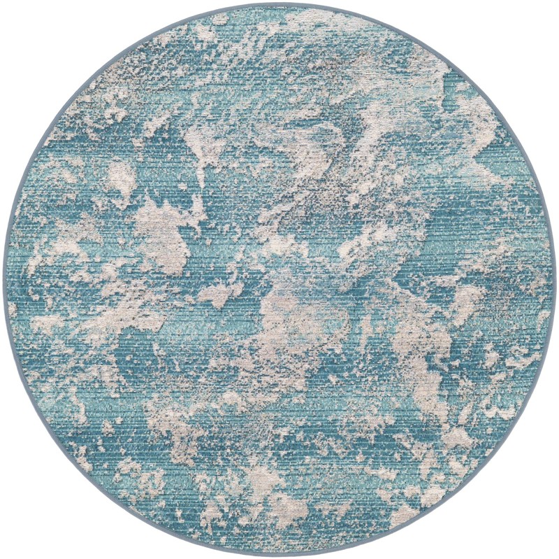 4' x 4' Lomax · Abstract Outdoor Rug