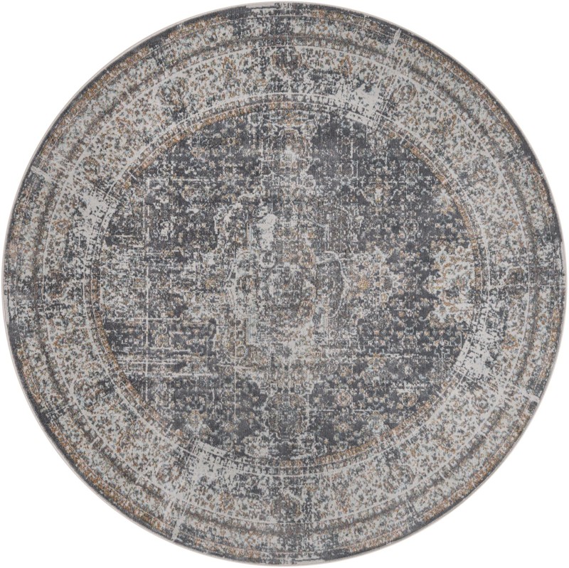 7' x 7' Osmond · Border rug