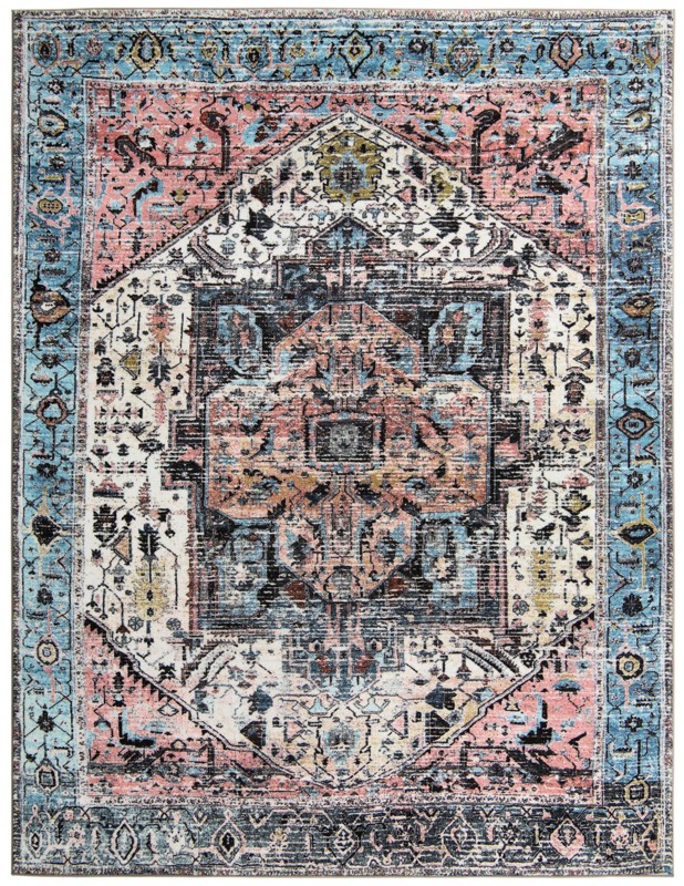 7' 10 x 10' 4 Balmer · Border rug