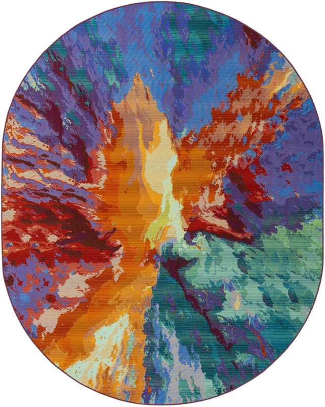 7' 10 x 10' Lomax · Abstract Outdoor Rug
