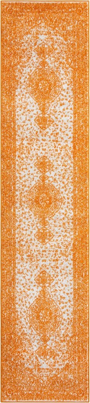 Eudora · Border rug, orange