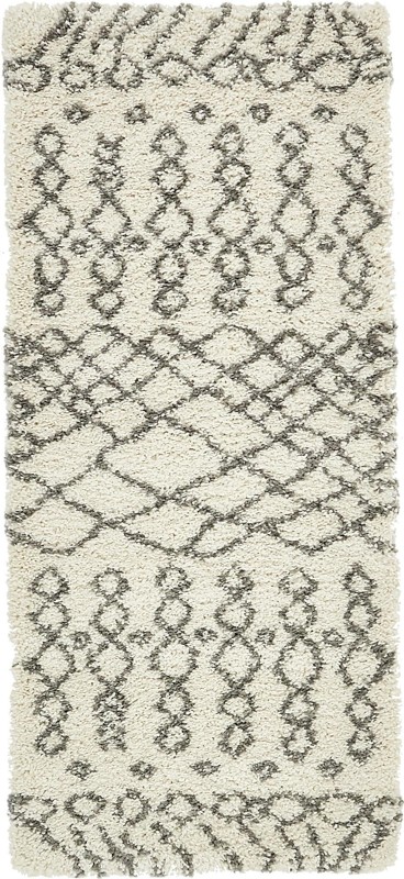 2' x 5' Jameson · Geometric Shag Rug