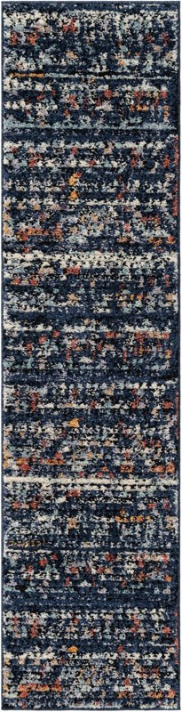 Walker · Abstract rug, navy