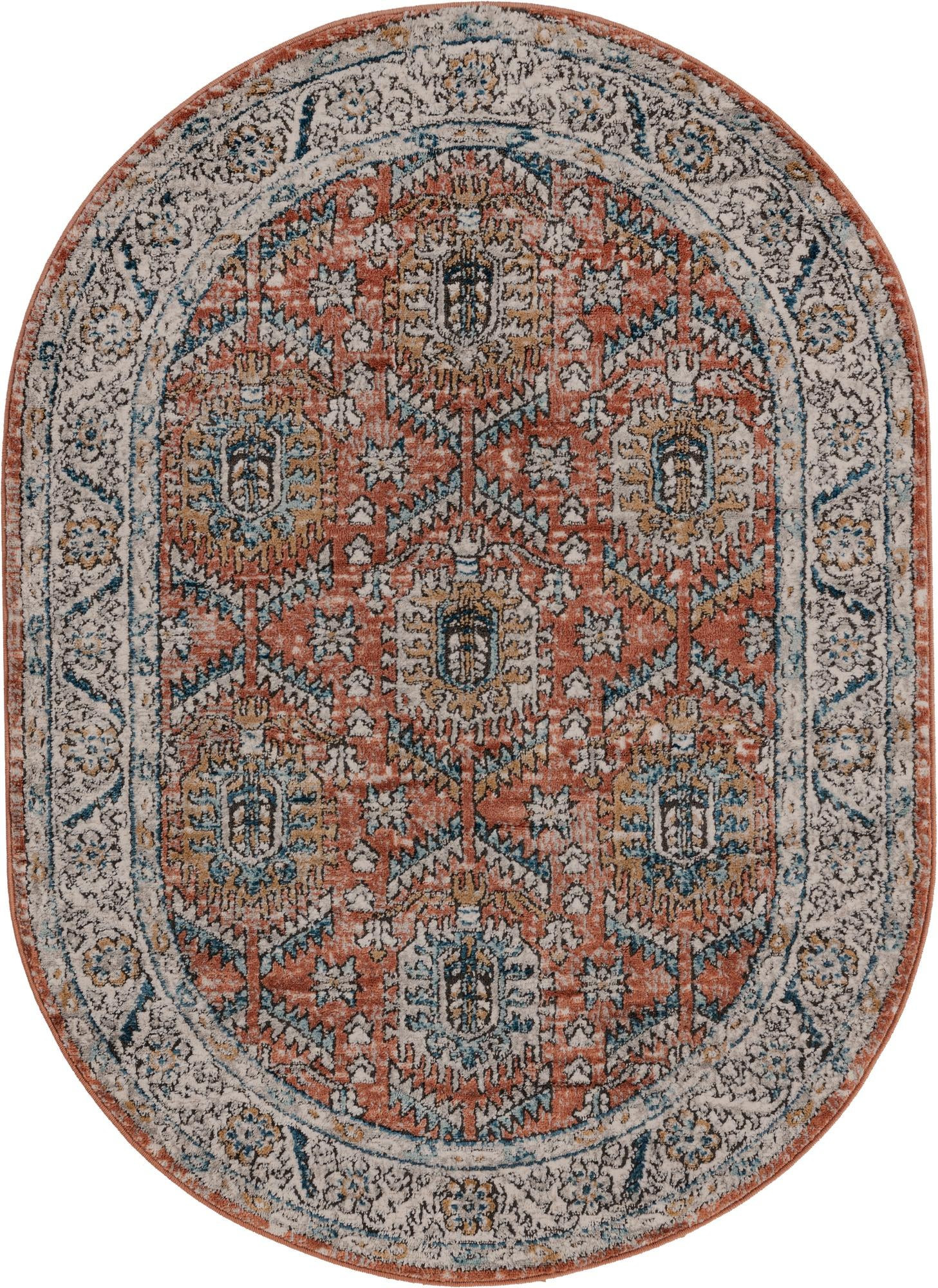 4' x 6' Bozeman · Border rug