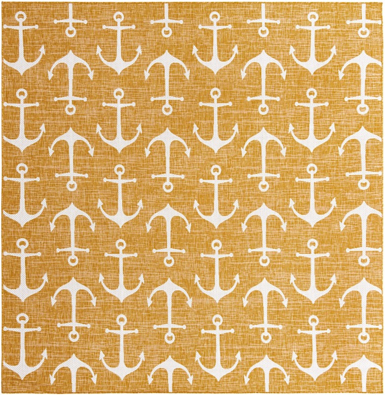 10' x 10' Millbrook · Outdoor Rug, yellow