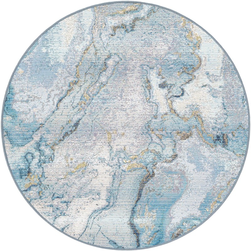 4' x 4' Lomax · Abstract Outdoor Rug