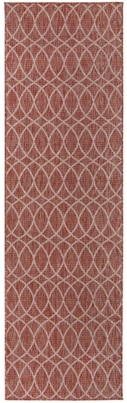 2' 7 x 10' Atkins · Geometric Outdoor Rug