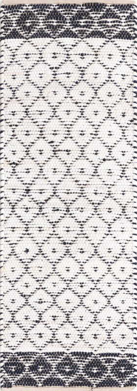 2' 2 x 6' 1 Grove · Diamond Chindi Rug, ivory