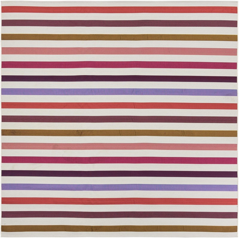 10' x 10' Lomax · Striped Outdoor Rug