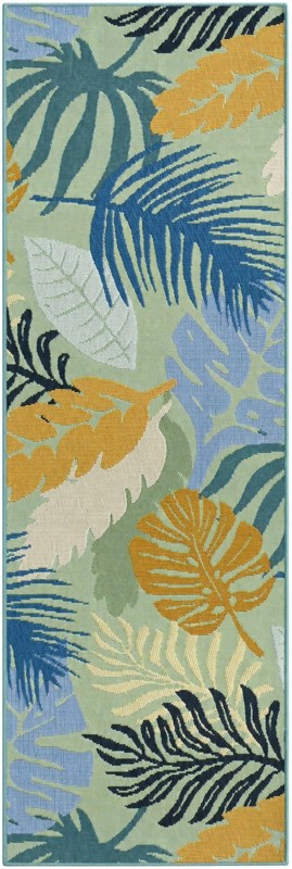 2' x 6' Lomax · Abstract Outdoor Rug