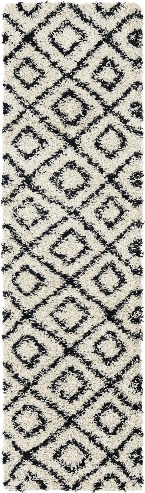 2' x 8' Brock · Diamond Shag Rug