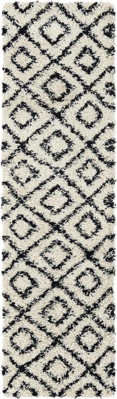 2' x 8' Brock · Diamond Shag Rug