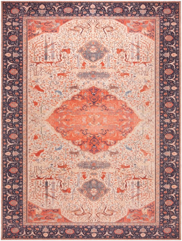 Scofield · Border rug, multi