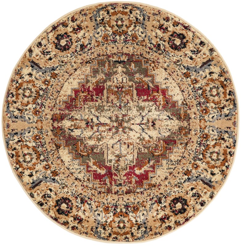 3' x 3' Baraboo · Border rug