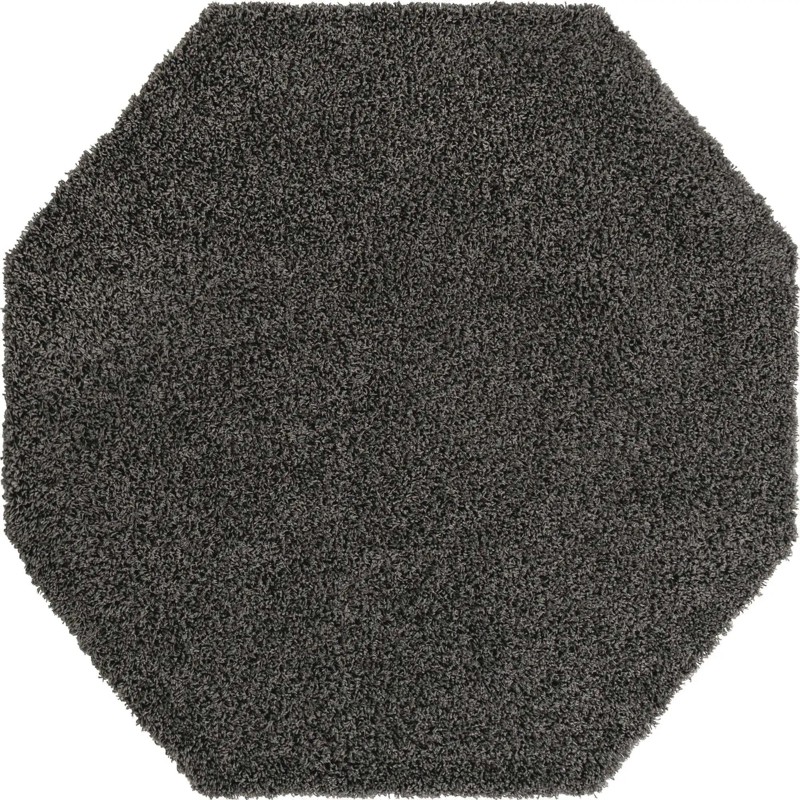 6' x 6' Jameson · Solid Shag Rug