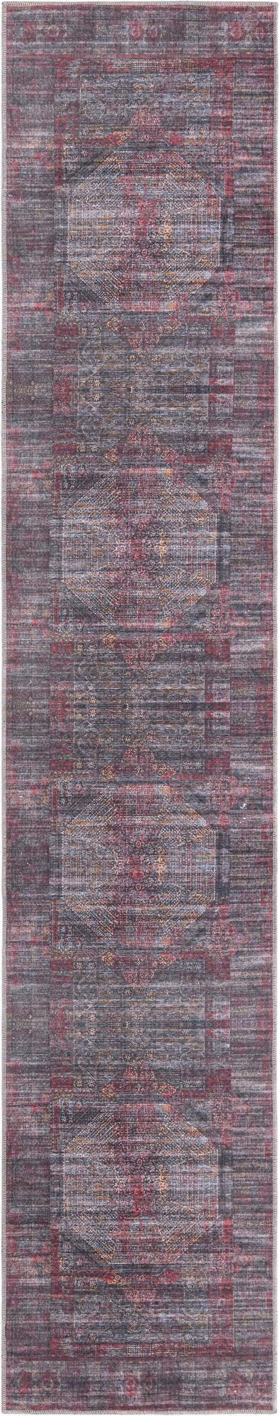 2' 7 x 13' Osier · Border Washable Rug
