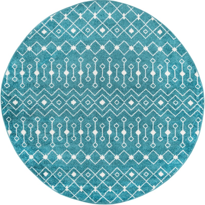 Boswell · Abstract rug, turquoise