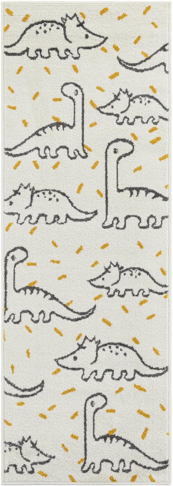2' 2 x 6' 1 Kingfisher · Pictoral rug, ivory