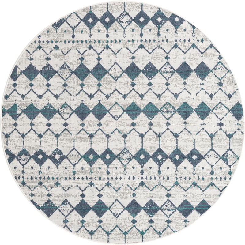 7' x 7' Stowe · Diamond Outdoor Rug