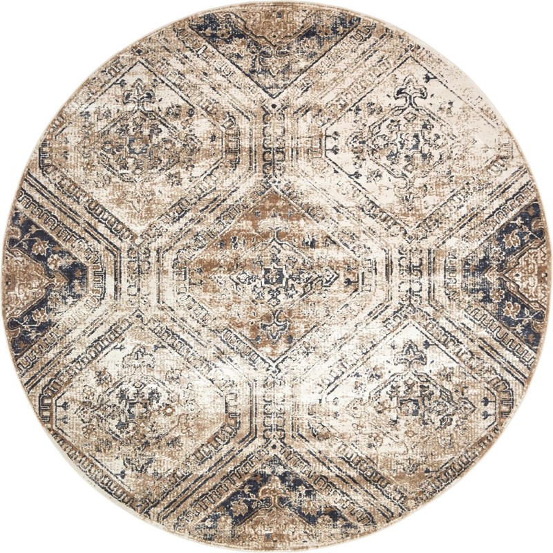 7' 10 x 7' 10 Oxley · Border rug