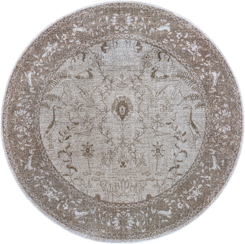 6' x 6' Ursula · Border rug