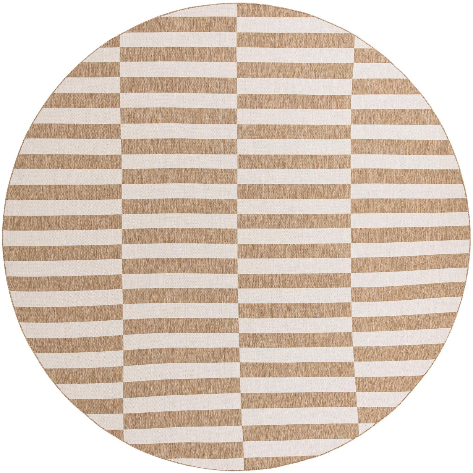 13' x 13' Ainsley · Geometric Outdoor Rug, taupe