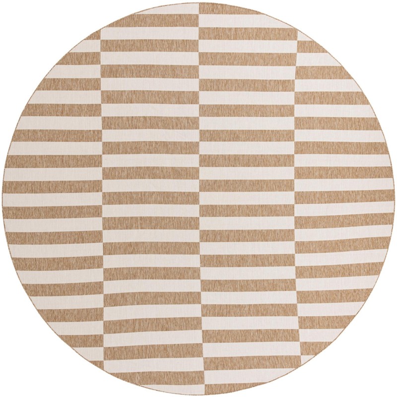 Ainsley · Geometric Outdoor Rug, taupe