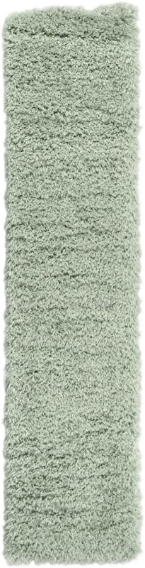 2' x 8' Olympia · Solid Shag Rug, cyan
