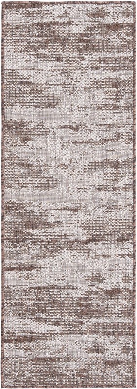 Henley · Abstract Outdoor Rug, brown