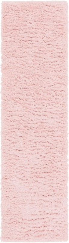 Olympia · Solid Shag Rug, pink lace