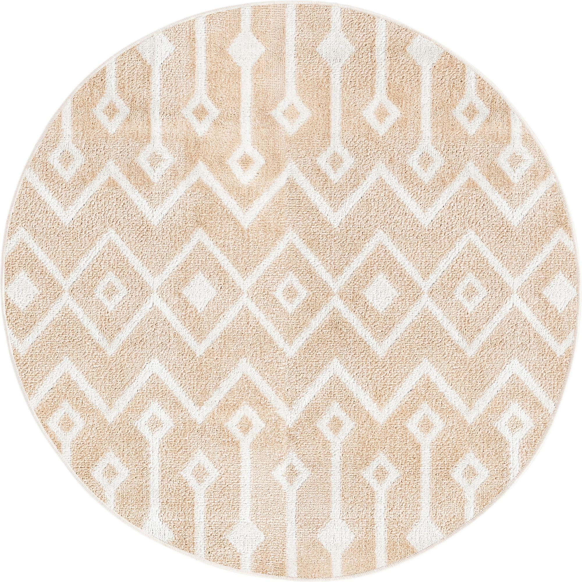 3' x 3' Eugene · Rug, sand