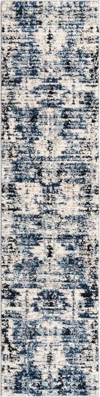 Littleton · Medallion rug, blue