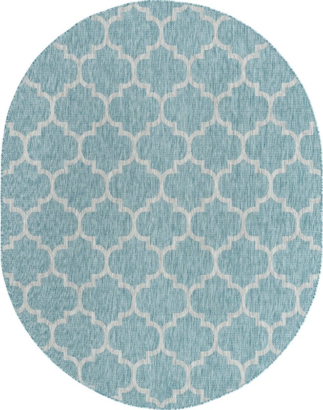 7' 10 x 10' Fanshawe · Lattice Outdoor Rug