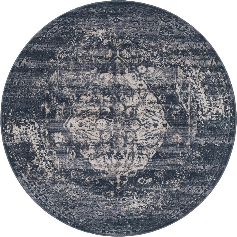 4' x 4' Sherborne · Border rug