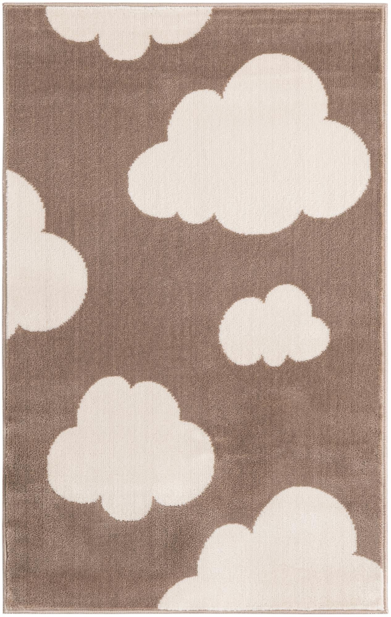 2' x 3' Abbot · Cloud rug, hazelnut beige and ivory
